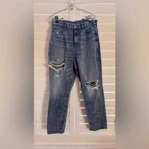 American Eagle Distressed Blue Denim Jeans